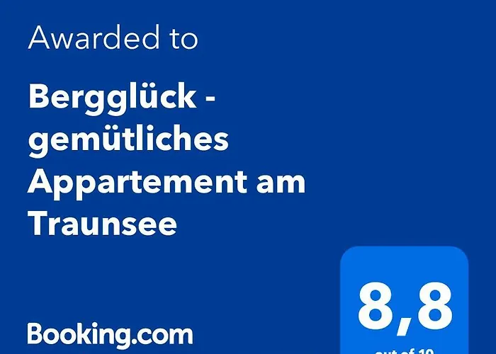 Bergglueck - Gemuetliches Am Traunsee *